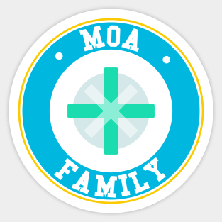 TXT MOA family logo emblem Sticker